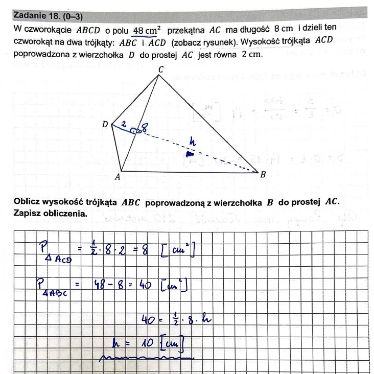 Egzamin ósmoklasisty 2023: Matematyka, arkusz CKE i odpowiedzi Egzamin ósmoklasisty 2023: Matematyka, arkusz CKE i odpowiedzi