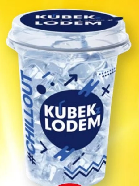 Lód w kostkach
