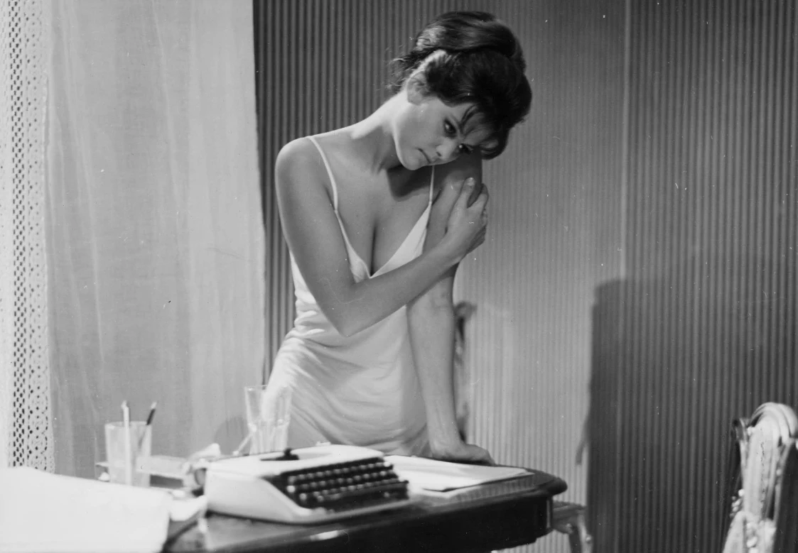 Claudia Cardinale w filmie "Osiem i pół"