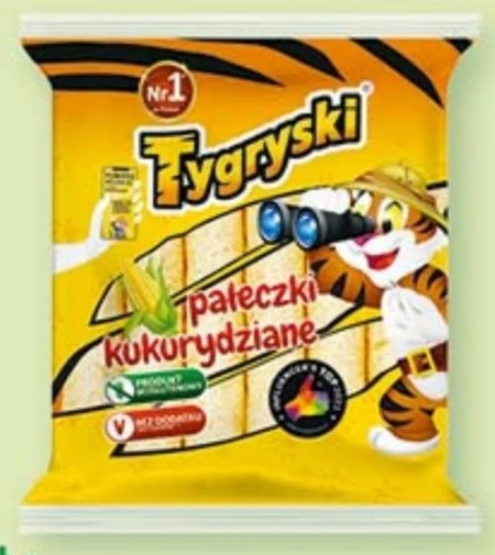 Tygryski Pałeczki kukurydziane 60 g