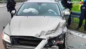 Dramatyczny pościg za Volvo. Tragedia była blisko, wszystko nagrała kamera