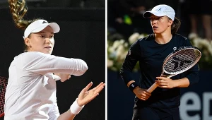Z lewej: Jelena Rybakina. Z prawej: Iga Świątek.