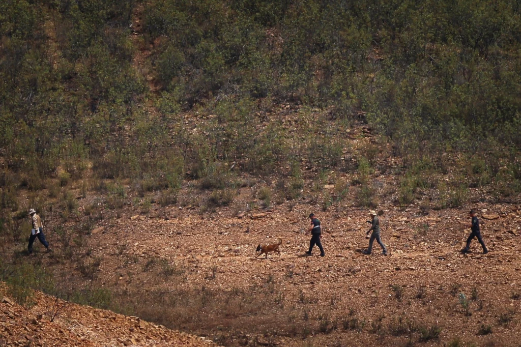 Policyjna akcja w pobliżu Silves w Portugalii Policyjna akcja w pobliżu Silves w Portugalii