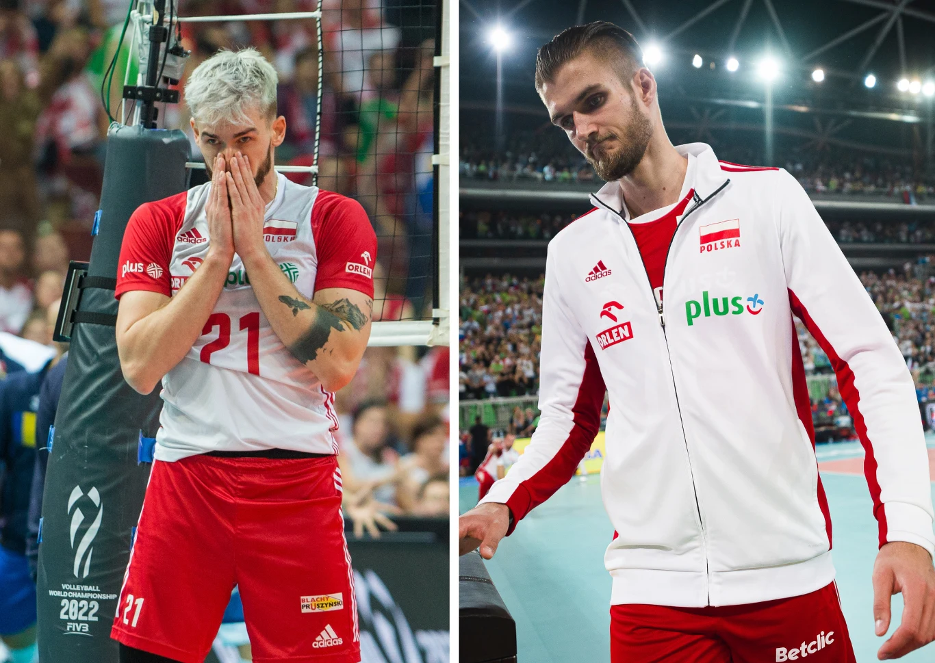 Tomasz Fornal (L) i Karol Kłos (P) Tomasz Fornal (L) i Karol Kłos (P)