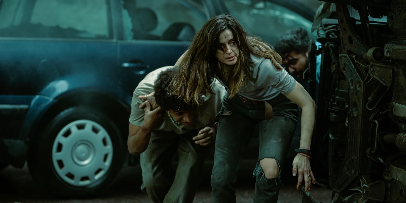 Agnieszka Grochowska w filmie "Dzień matki"