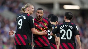 Erling Haaland, Kyle Walker oraz Bernardo Silva