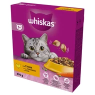 Whiskas Sucha karma dla kotów z pysznym kurczakiem 800 g