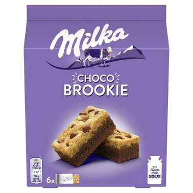 Milka Choco Brookie Ciastko z czekoladą 132 g (6 sztuk) - 1