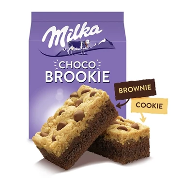 Milka Choco Brookie Ciastko z czekoladą 132 g (6 sztuk) - 0