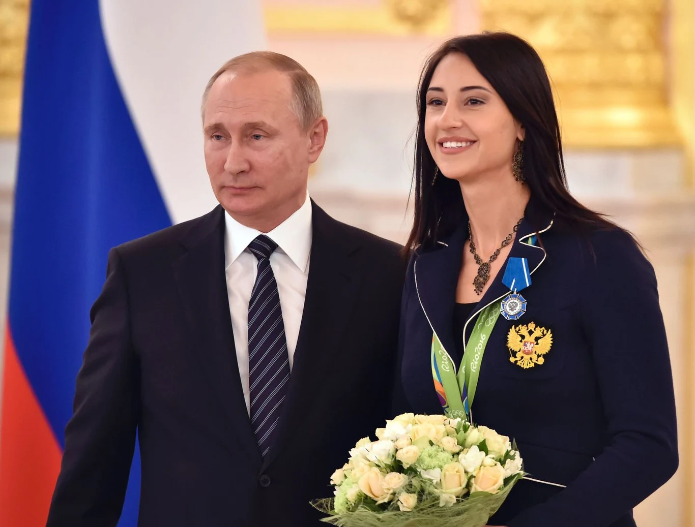 Władimir Putin i Jana Jegorian