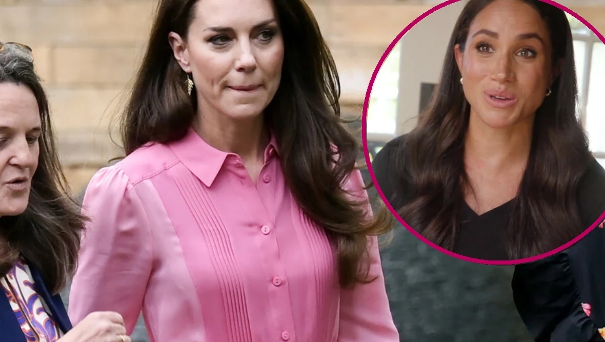 Księżna Kate i Meghan Markle. Księżna Kate i Meghan Markle.