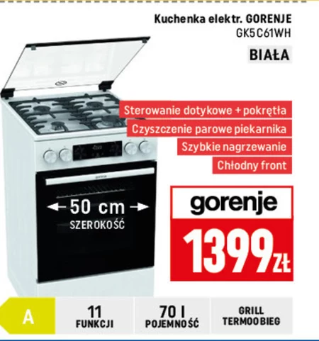 Kuchenka elektryczna Gorenje