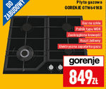 Płyta gazowa Gorenje