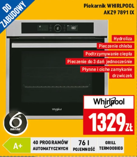 Piekarnik Whirlpool