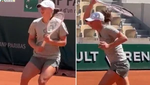 Do sieci trafiło znaczące wideo ze Świątek. Jedno od razu rzuca się w oczy