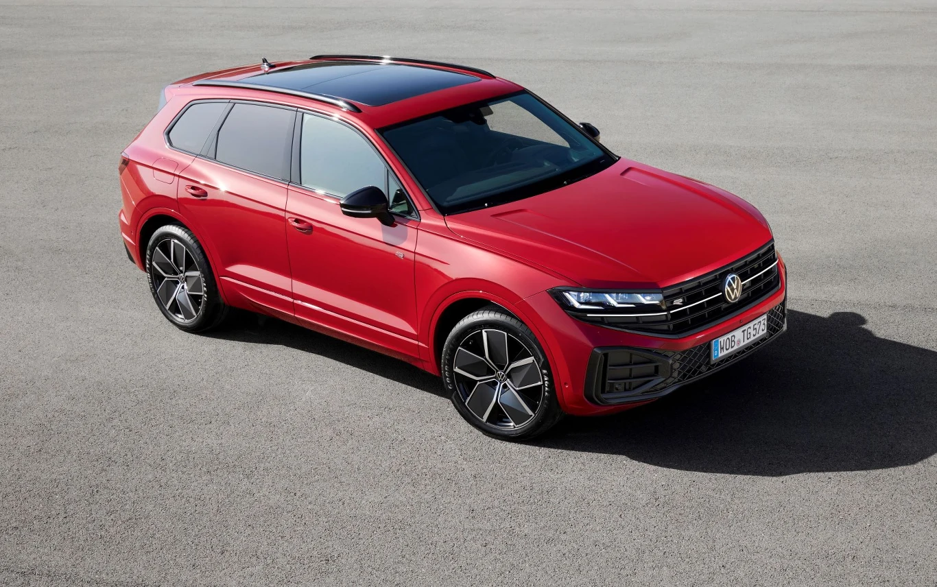 Volkswagen Touareg po liftingu.