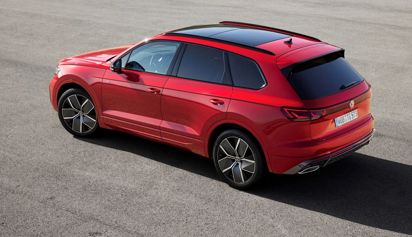 Volkswagen Touareg po liftingu.