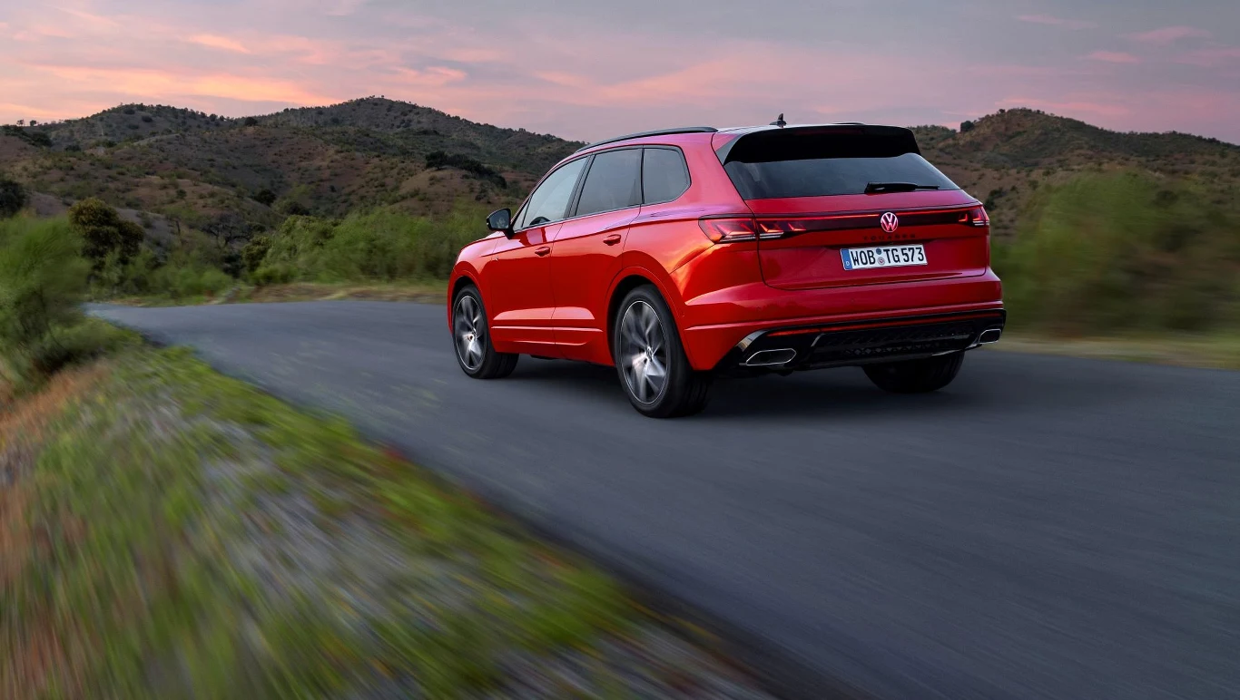 Volkswagen Touareg po liftingu.