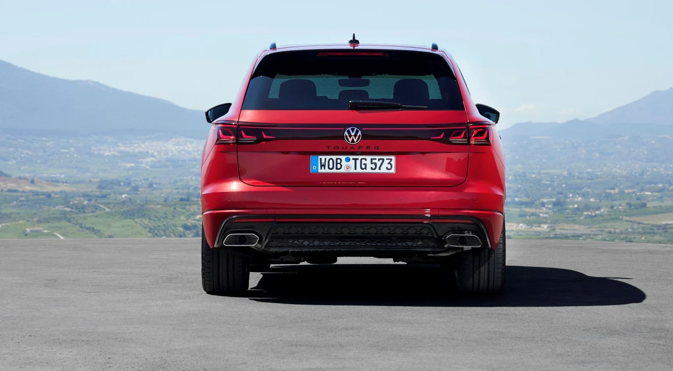 Volkswagen Touareg po liftingu.