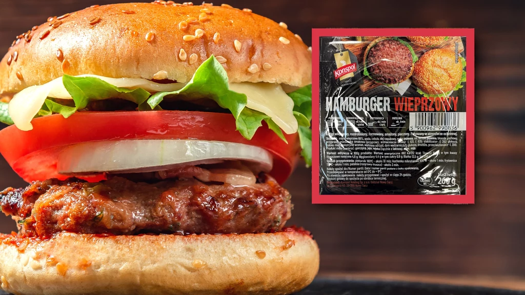 Sanepid poinformował o wycofaniu ze sprzedaży partii hamburgerów wieprzowych marki Konspol. Mięso może zawierać groźną bakterię