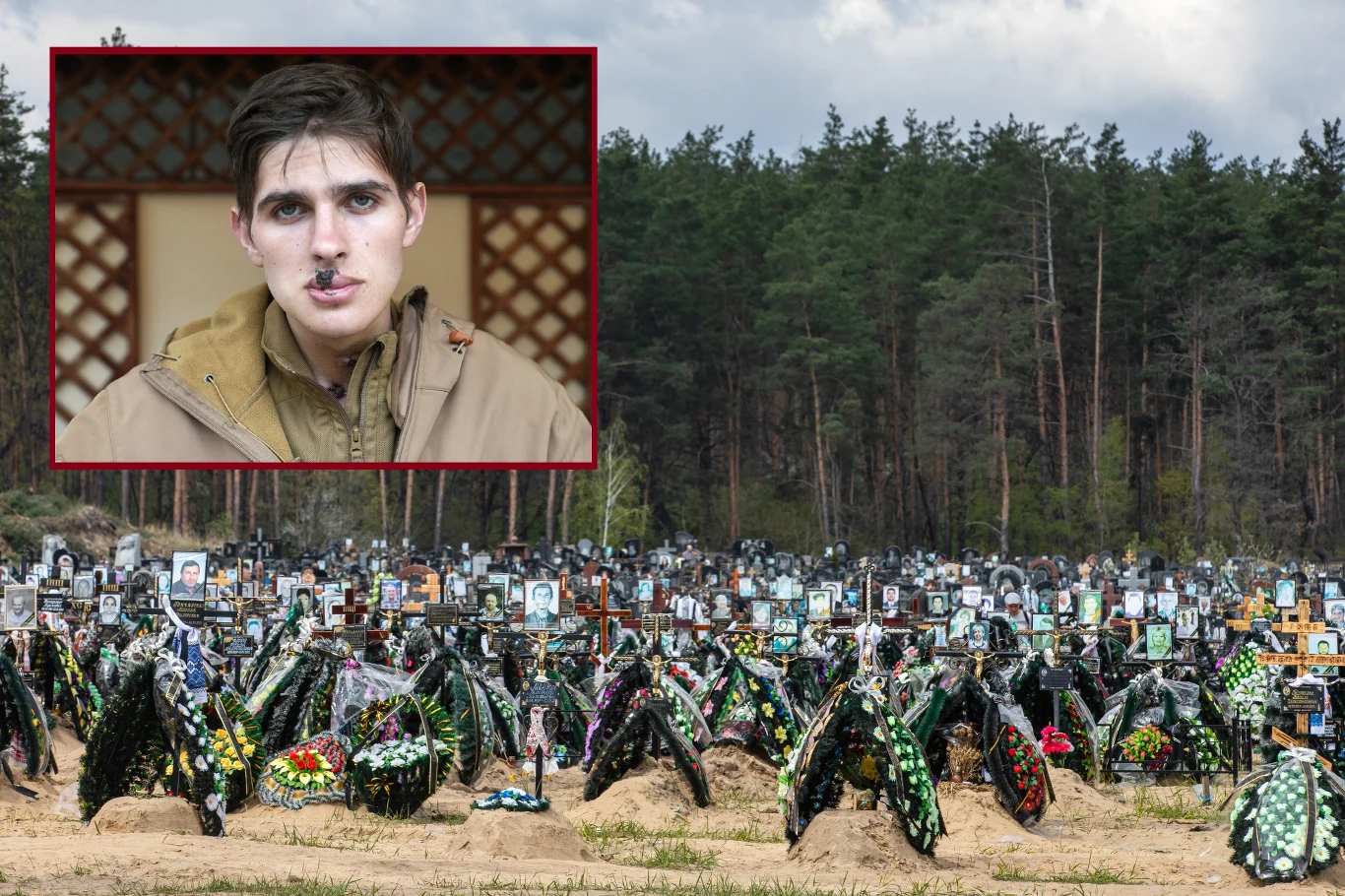 Na zdjęciu Iwan. Brat uratował mu życie, sam stracił własne. Na zdjęciu Iwan. Brat uratował mu życie, sam stracił własne.