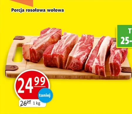 Wołowa porcja rosołowa