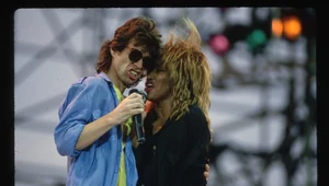 Mick Jagger i Tina Turner w 1985 r. podczas Live Aid