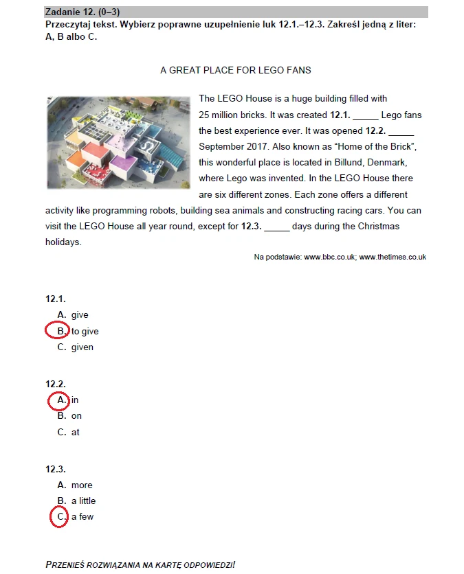 Egzamin ósmoklasistów 2023 z angielskiego Egzamin ósmoklasistów 2023 z angielskiego