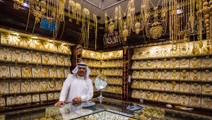 ZEA w minionym roku stały się głównym importerem rosyjskiego złota. Na zdjęciu Targi Złota w Dubaju