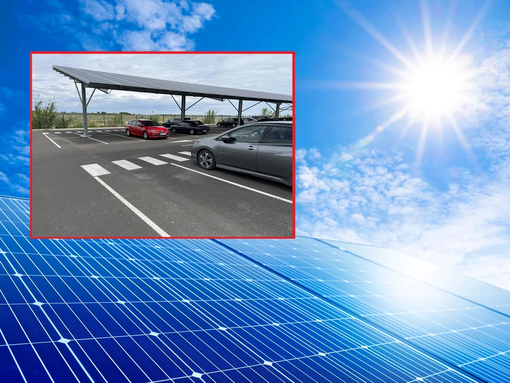 Farmy solarne na parkingach to prosty pomysł na tanią energię elektryczną w dużych miastach