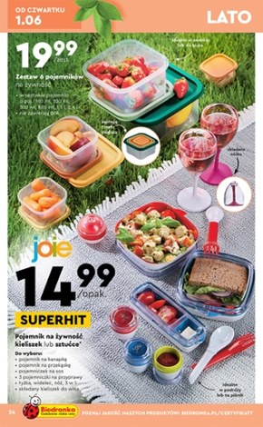 Biedronka gotowa na wakacje! 