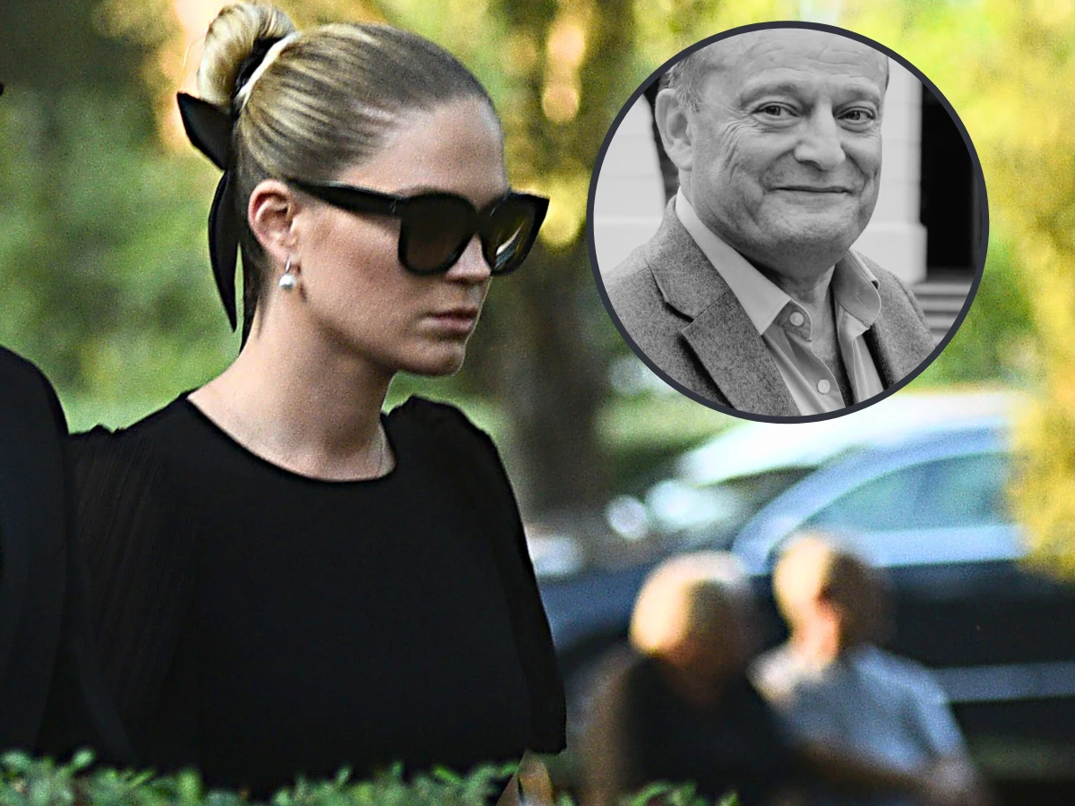 Zofia Ślotała żegna teścia Riada Haidara Zofia Ślotała żegna teścia Riada Haidara