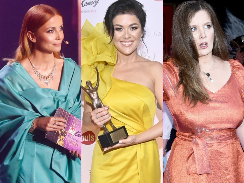 Telekamery 2023. Kreacje z czerwonego dywanu: Cichopek, Kubicka, Powierza i inni