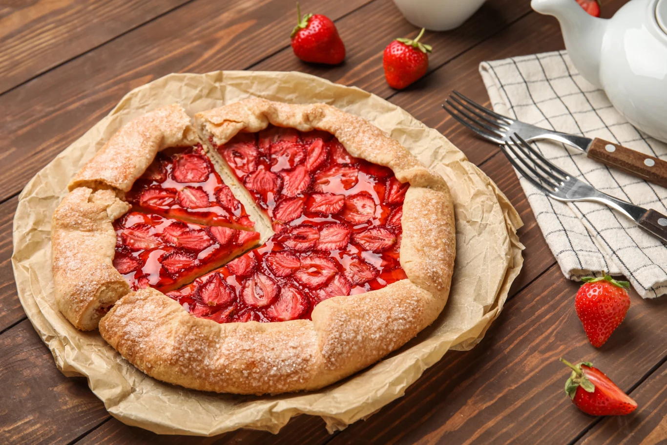 Słodkie galette wypełnione owocami to doskonały prezent dla mamy Słodkie galette wypełnione owocami to doskonały prezent dla mamy