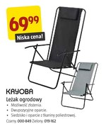 Leżak ogrodowy Kayoba