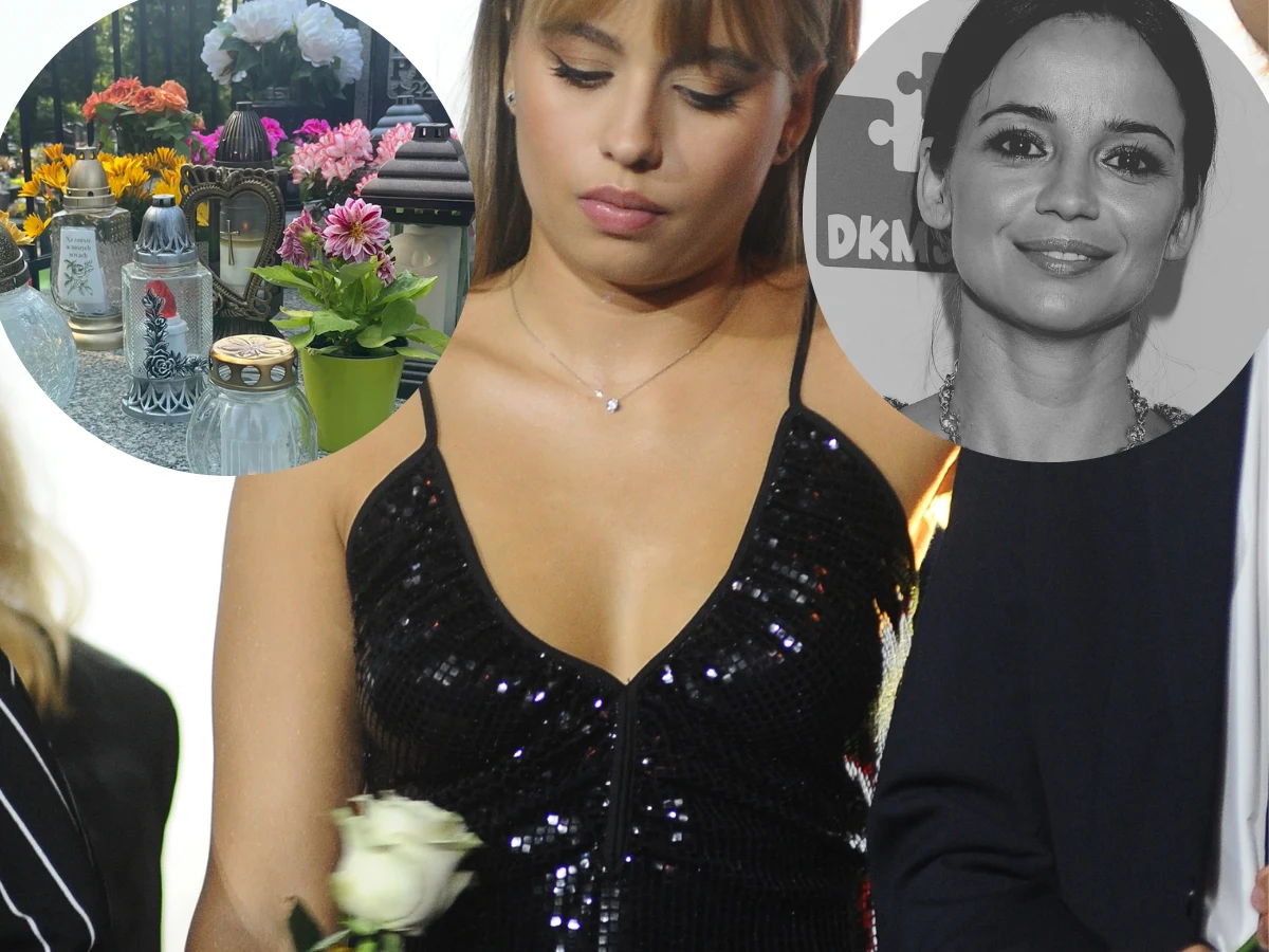 Oliwia Bieniuk wspomina swoją zmarłą mamę. Widok grobu Przybylskiej łapie za serce Oliwia Bieniuk wspomina swoją zmarłą mamę. Widok grobu Przybylskiej łapie za serce