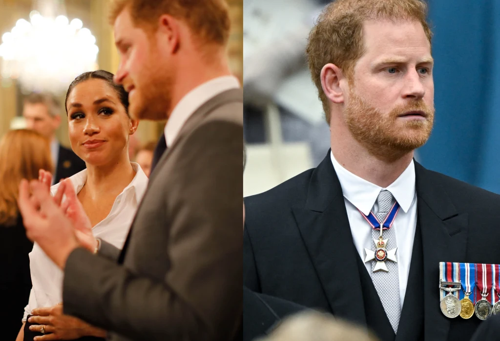 Książę Harry i Meghan Markle.