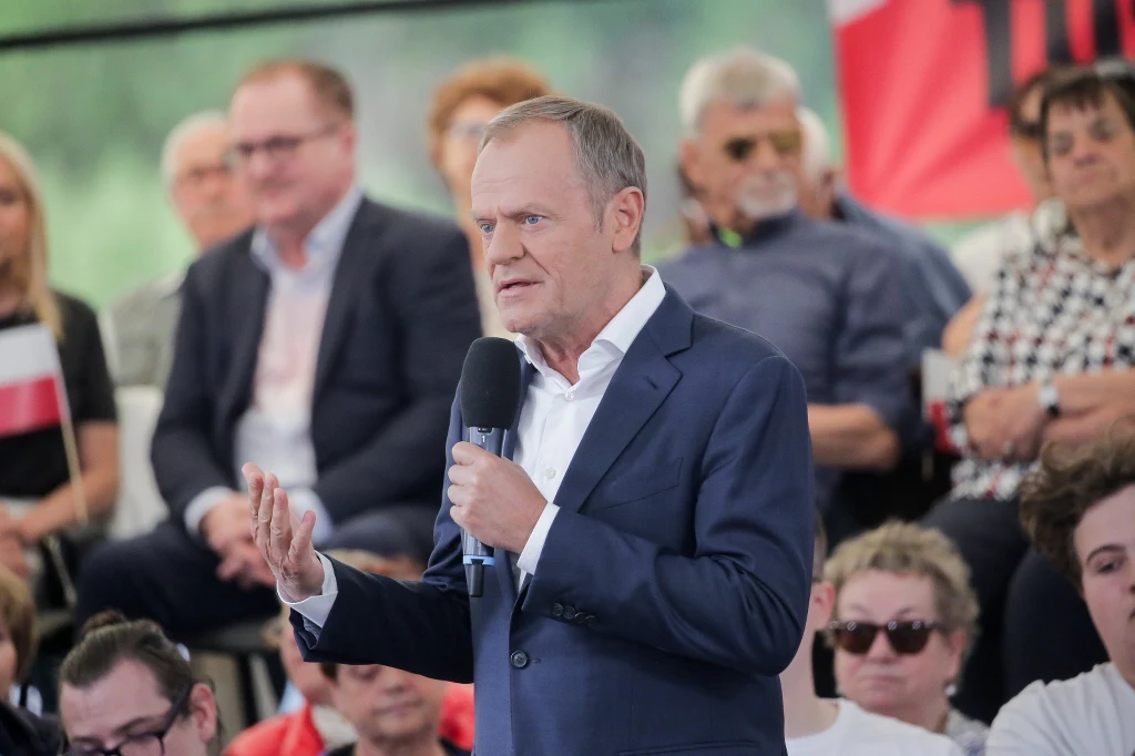 Przewodniczący Platformy Obywatelskiej Donald Tusk