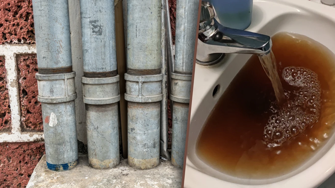 Gmina Obrowo. Mieszkańcy mają problem z wodą (zdjęcie po lewej: 123RF, zdjęcie po prawej: archiwum prywatne) Gmina Obrowo. Mieszkańcy mają problem z wodą (zdjęcie po lewej: 123RF, zdjęcie po prawej: archiwum prywatne)