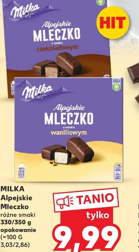 Mleczko alpejskie Milka