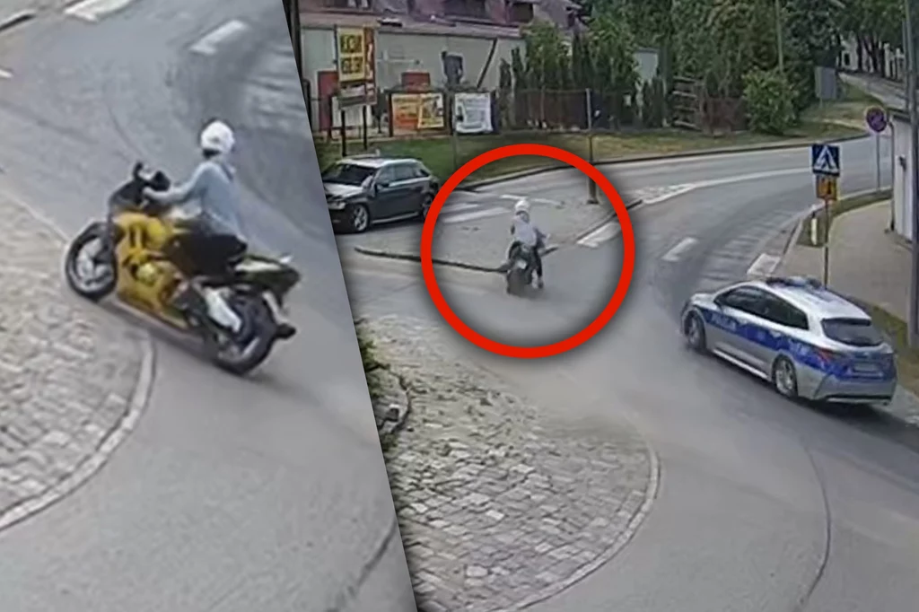 Motocyklista pobił rekord. Zebrał 197 punktów karnych i 35 650 zł w mandatach