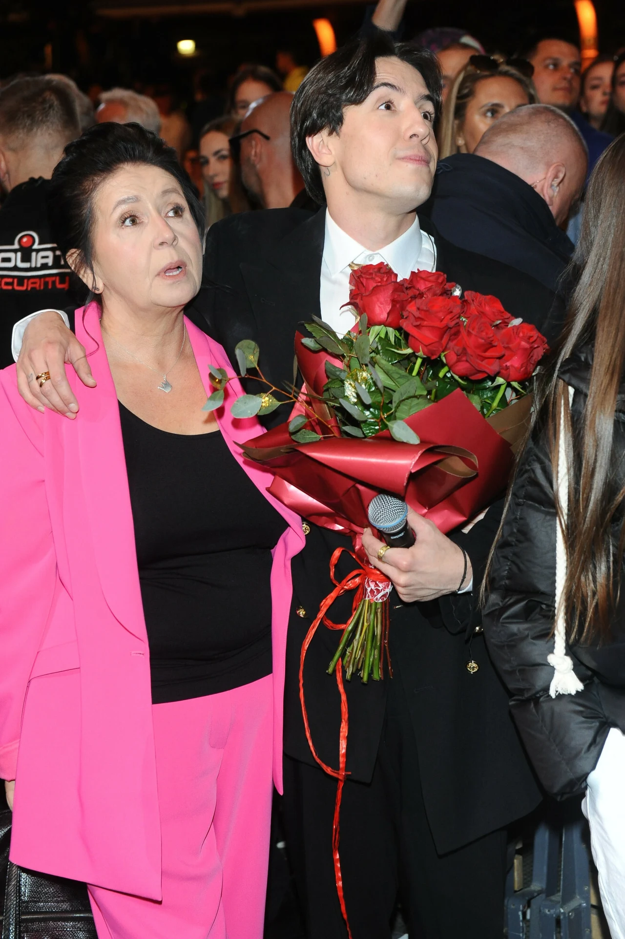 Polsat SuperHit Festiwal 2023: Dawid Kwiatkowski z mamą Polsat SuperHit Festiwal 2023: Dawid Kwiatkowski z mamą