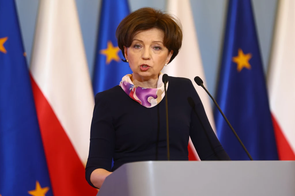 Minister rodziny i polityki społecznej Marlena Maląg
