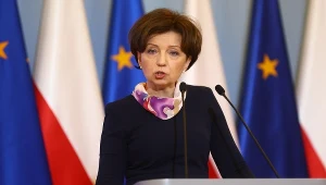 Minister rodziny i polityki społecznej Marlena Maląg