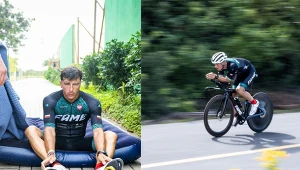 Robert Karaś na trasie