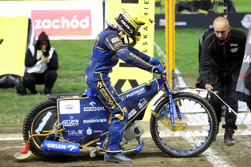 Bartosz Zmarzlik w barwach Motoru Lublin. Bartosz Zmarzlik w barwach Motoru Lublin.