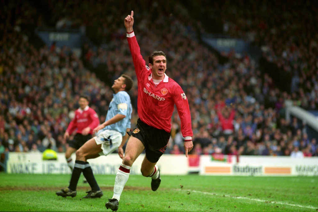 Eric Cantona jako gracz Manchesteru United Eric Cantona jako gracz Manchesteru United