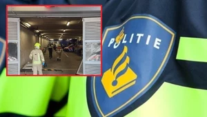 Mężczyzna wjechał w komisariat policji