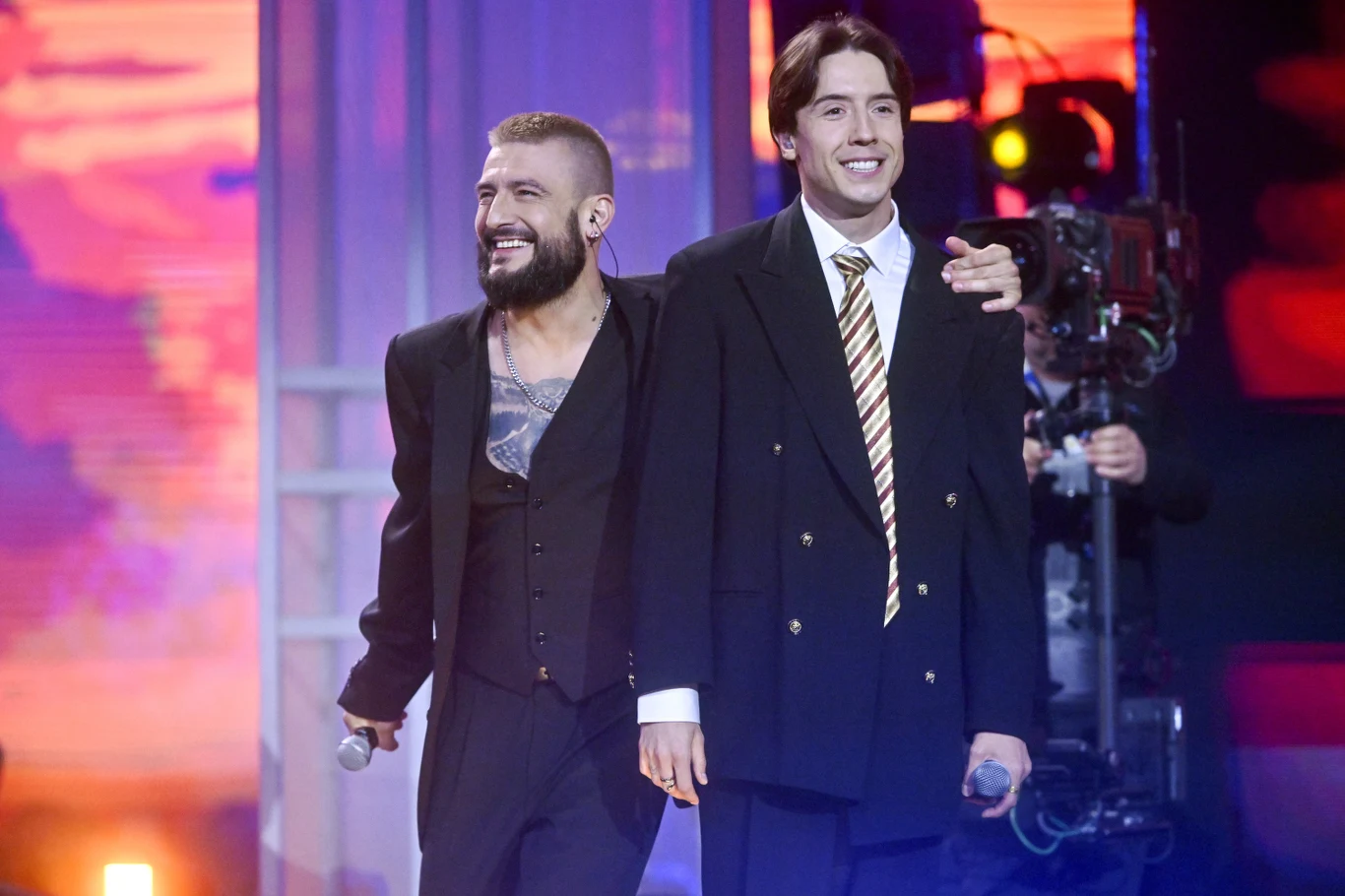 Polsat SuperHit Festiwal 2023: Dawid Kwiatkowski z bratem Michałem Kwiatkowskim
