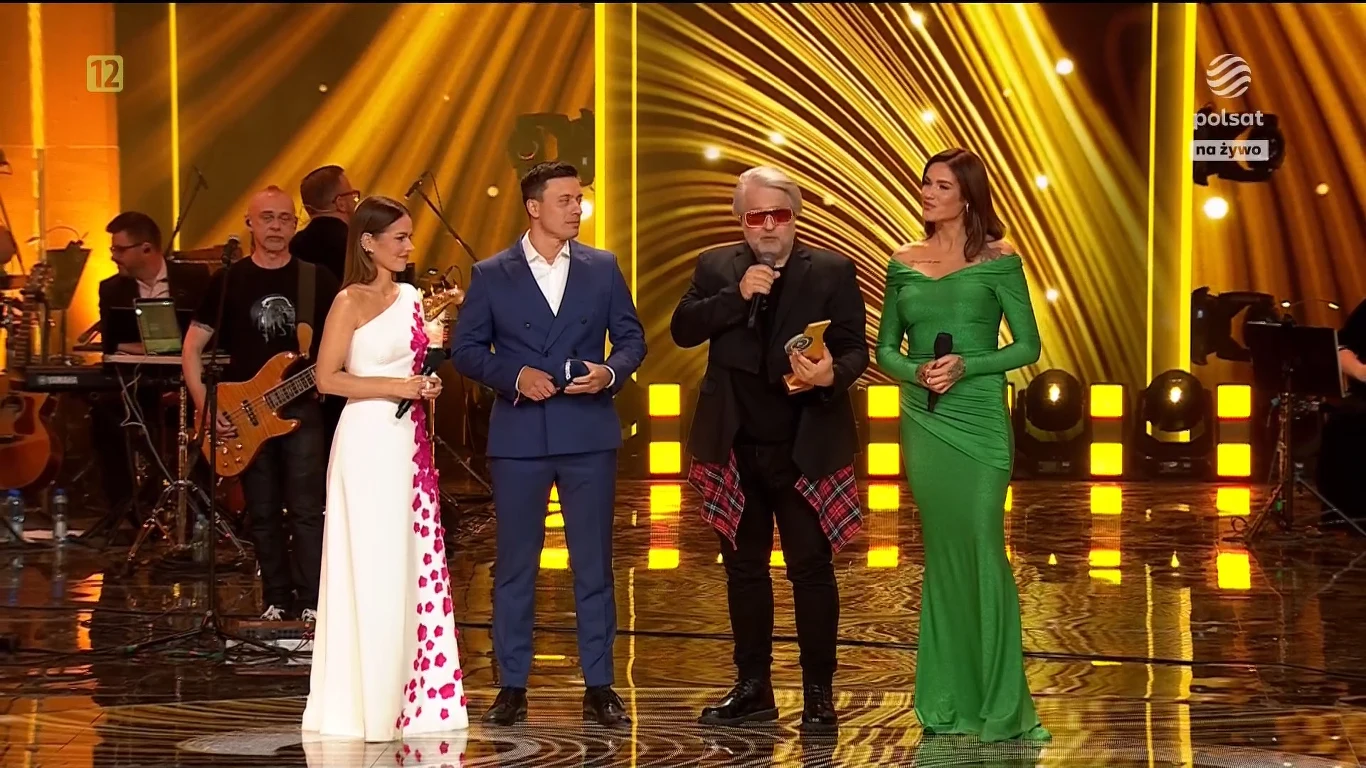 Artur Gadowski nie krył wzruszenia na scenie Artur Gadowski nie krył wzruszenia na scenie